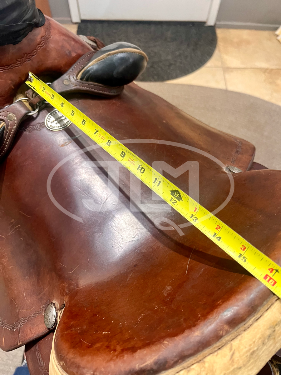 15.5" Benchmark Saddle Ranch Wade Saddle