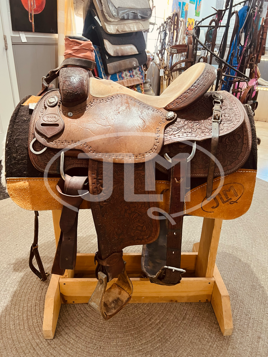 14.5" DHS Team Roping Saddle
