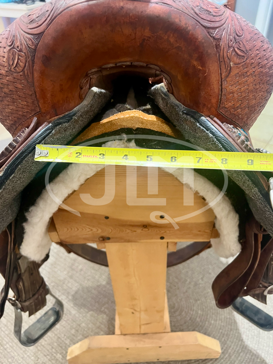 13.5" Cactus Saddlery Marlene McRae Special EFFX Barrel Saddle