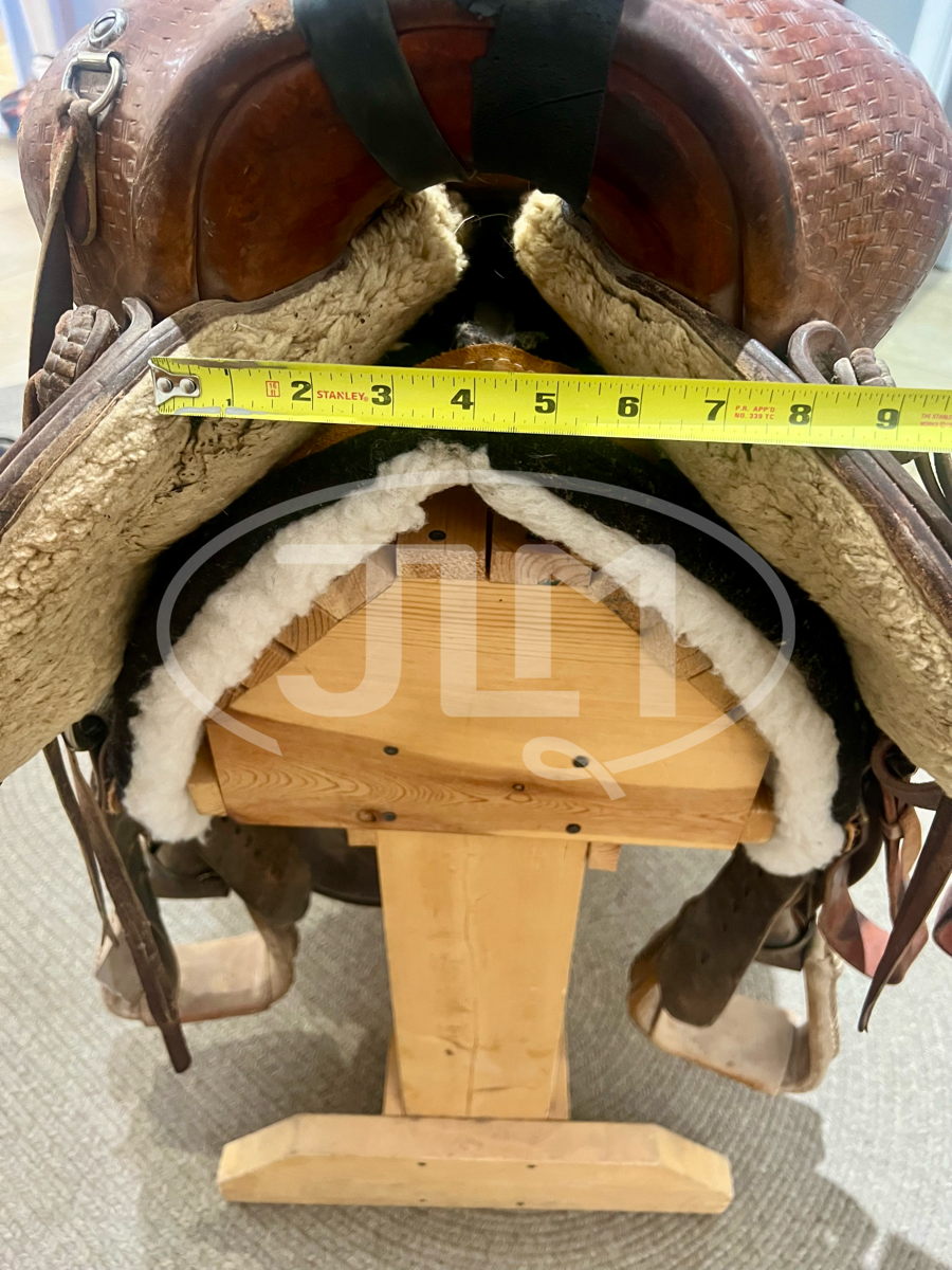 14" Custom Ranch Roper Saddle by S. J. Ransier