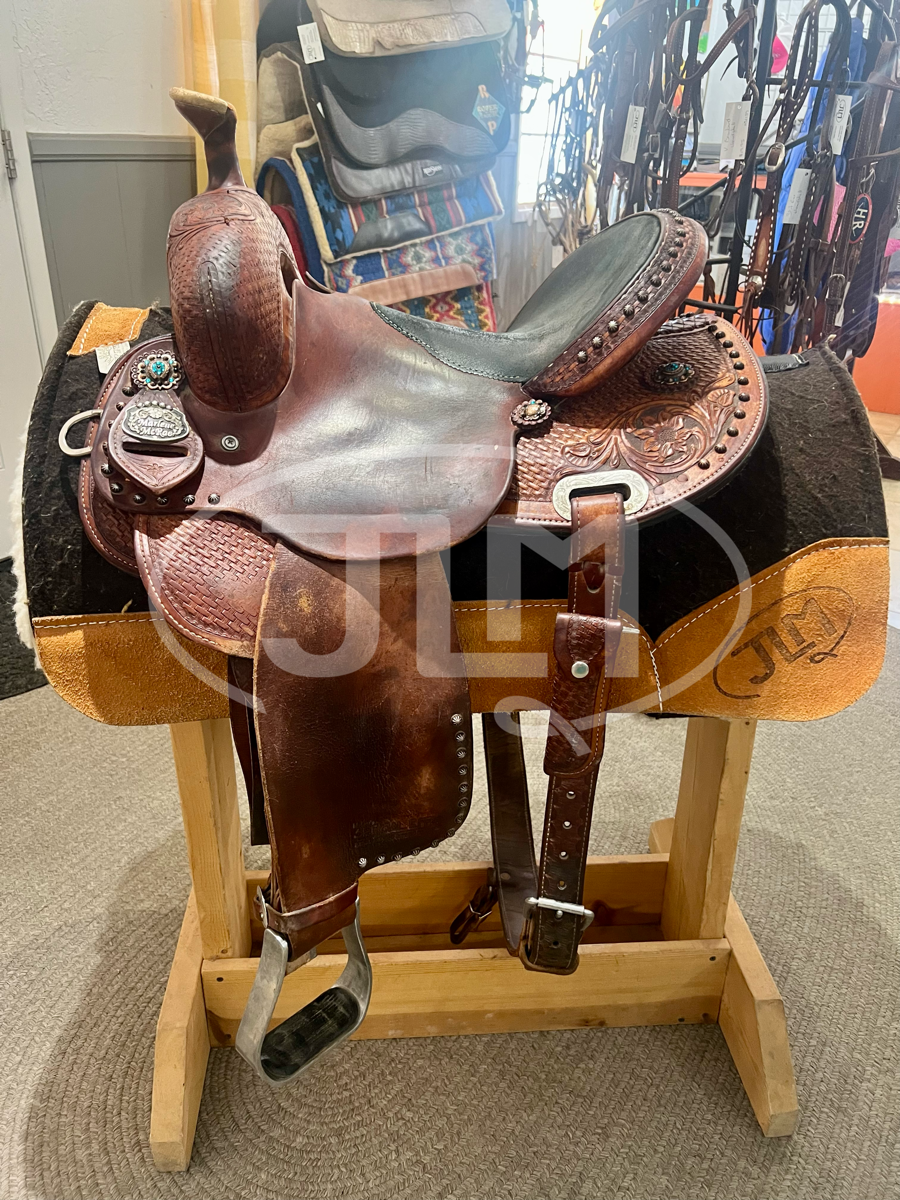 13.5" Cactus Saddlery Marlene McRae Special EFFX Barrel Saddle