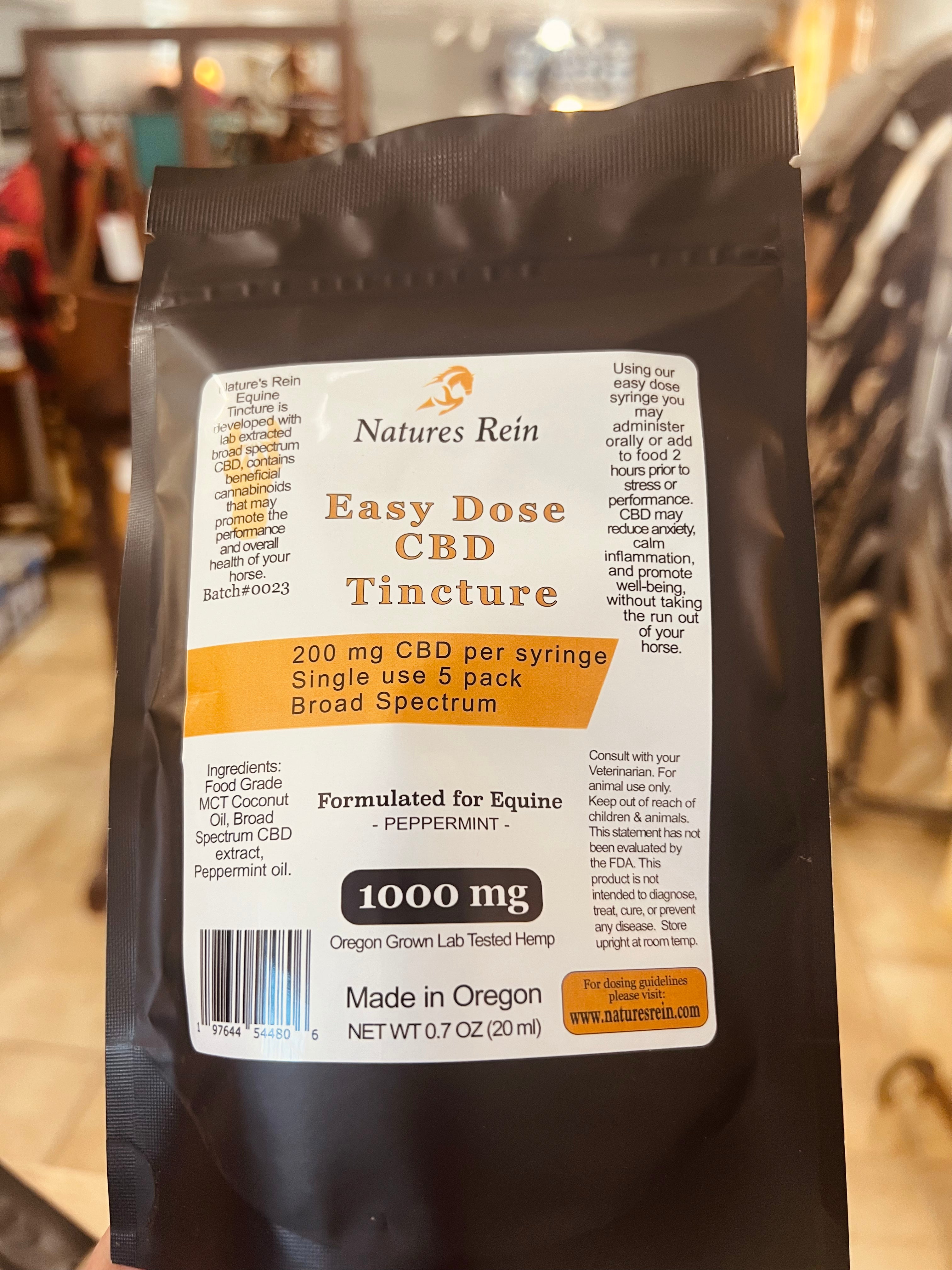 Easy Dose CBD Tincture by Natures Rein