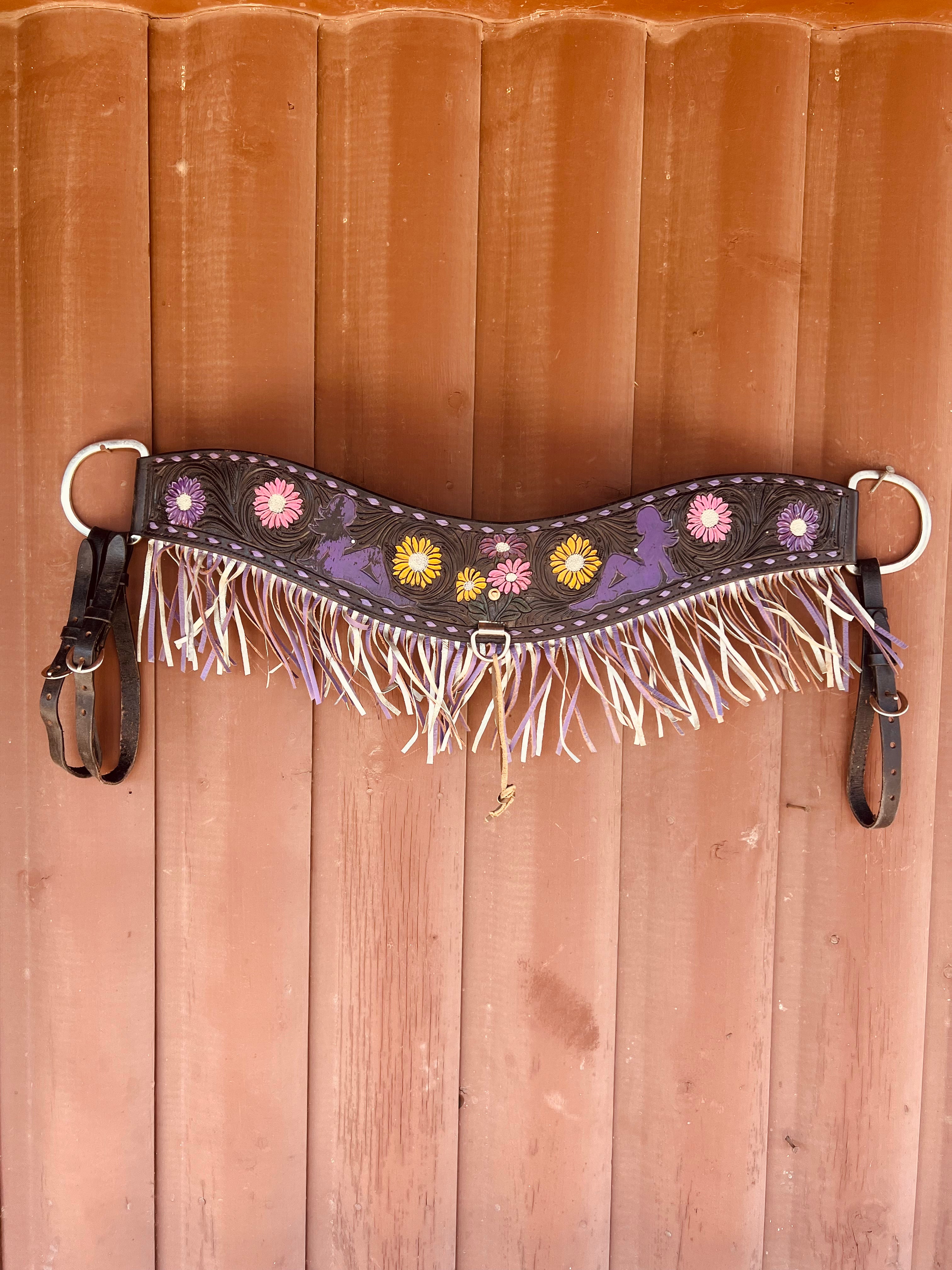 Trucker Girl Fringe Tripping Collar