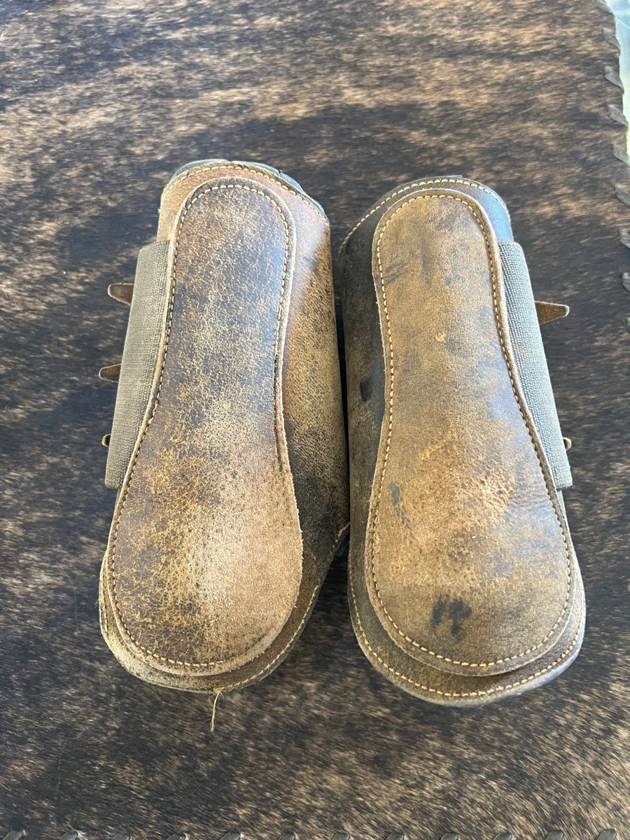 Leather Splint Boots