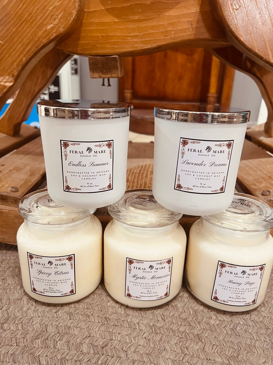 Feral Mare Candle Co 12 oz Handcrafted Candles