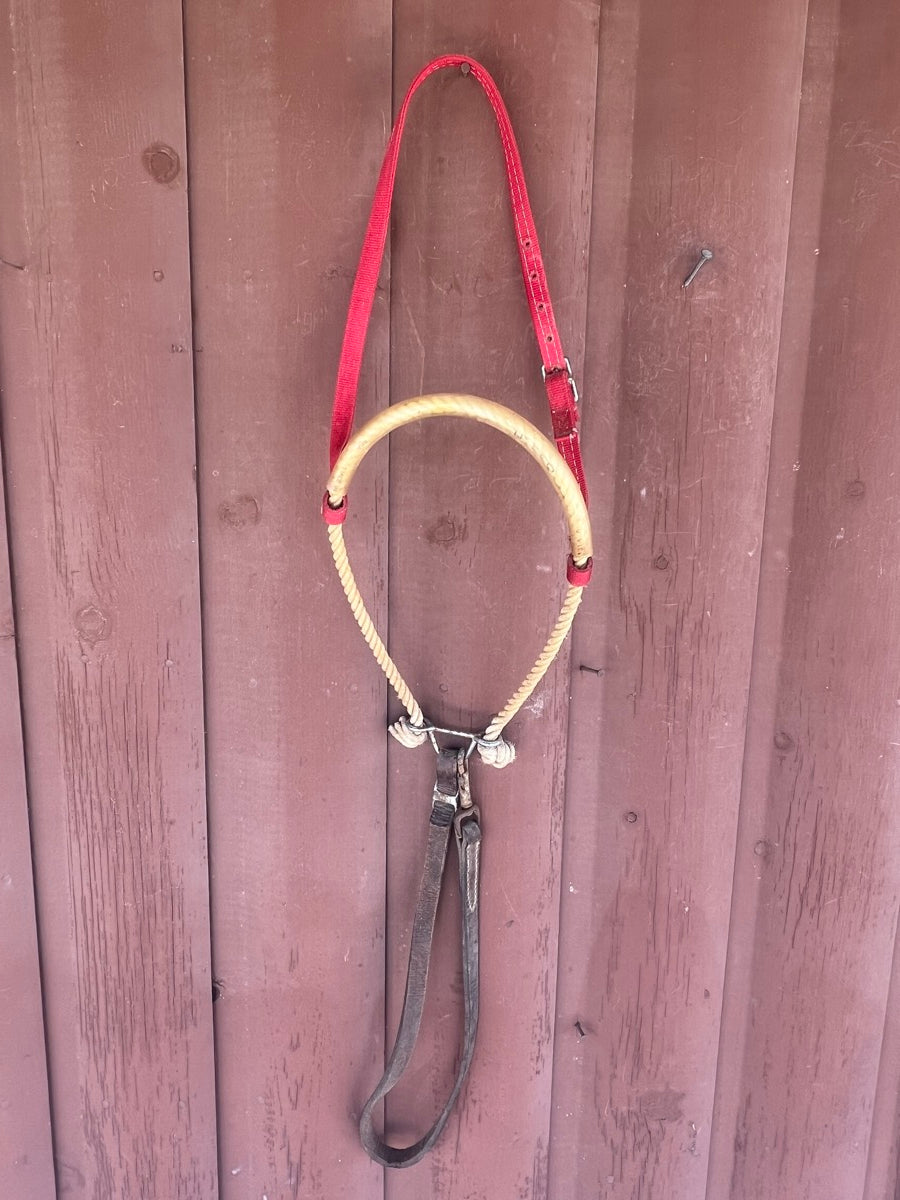 Single Rope Tie Down Noseband with Rubber TD1120