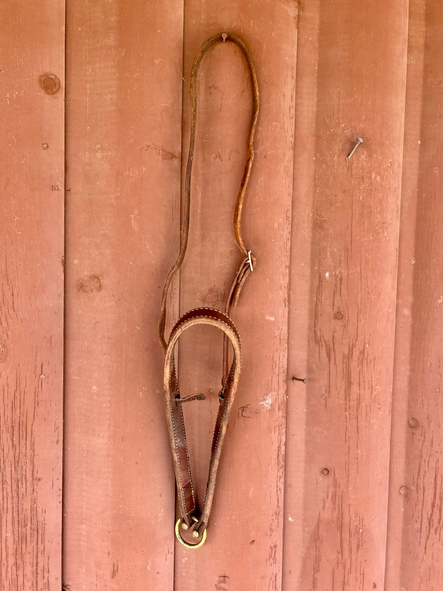 Leather Tie Down Noseband TD1120