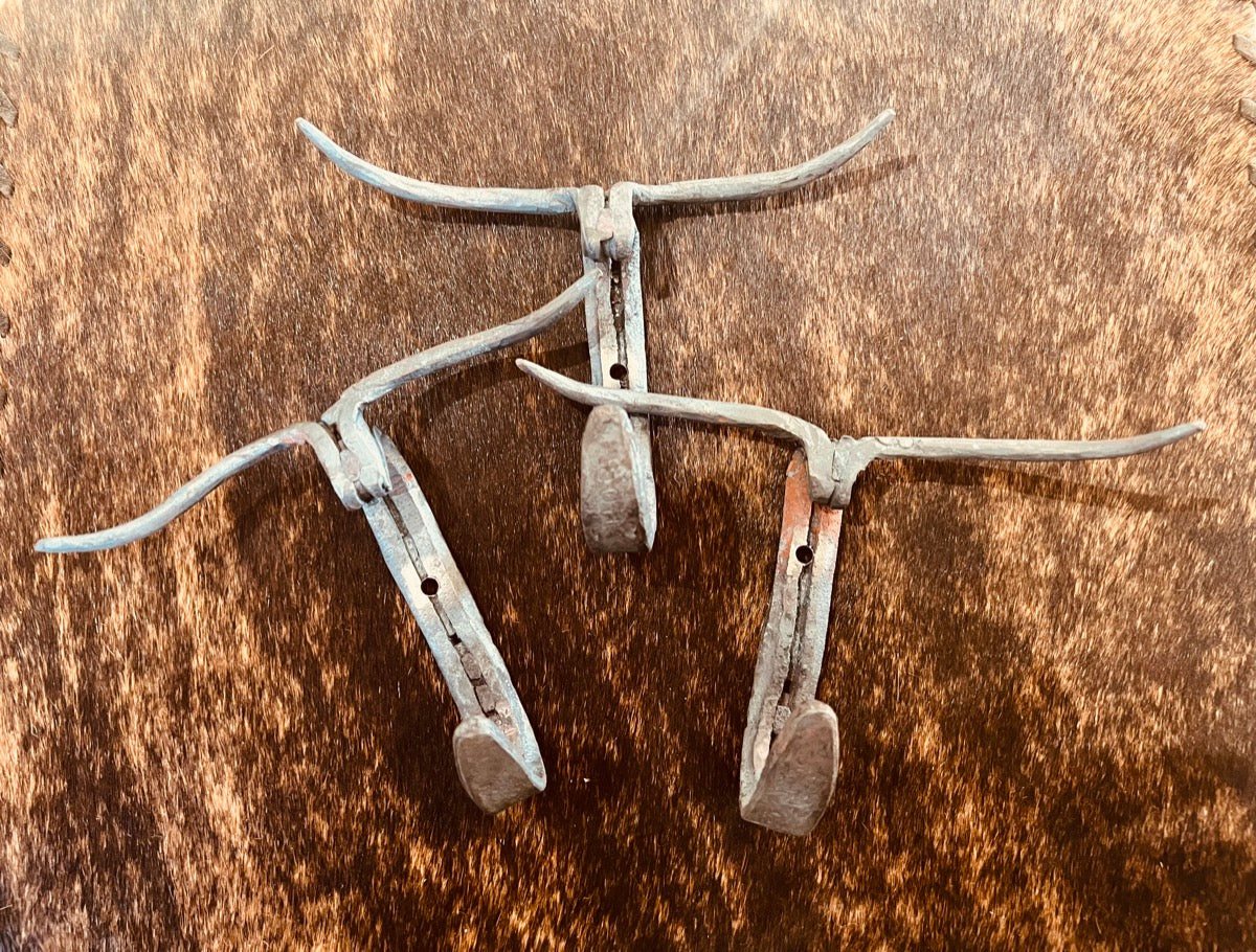 Longhorn Horseshoe Hooks