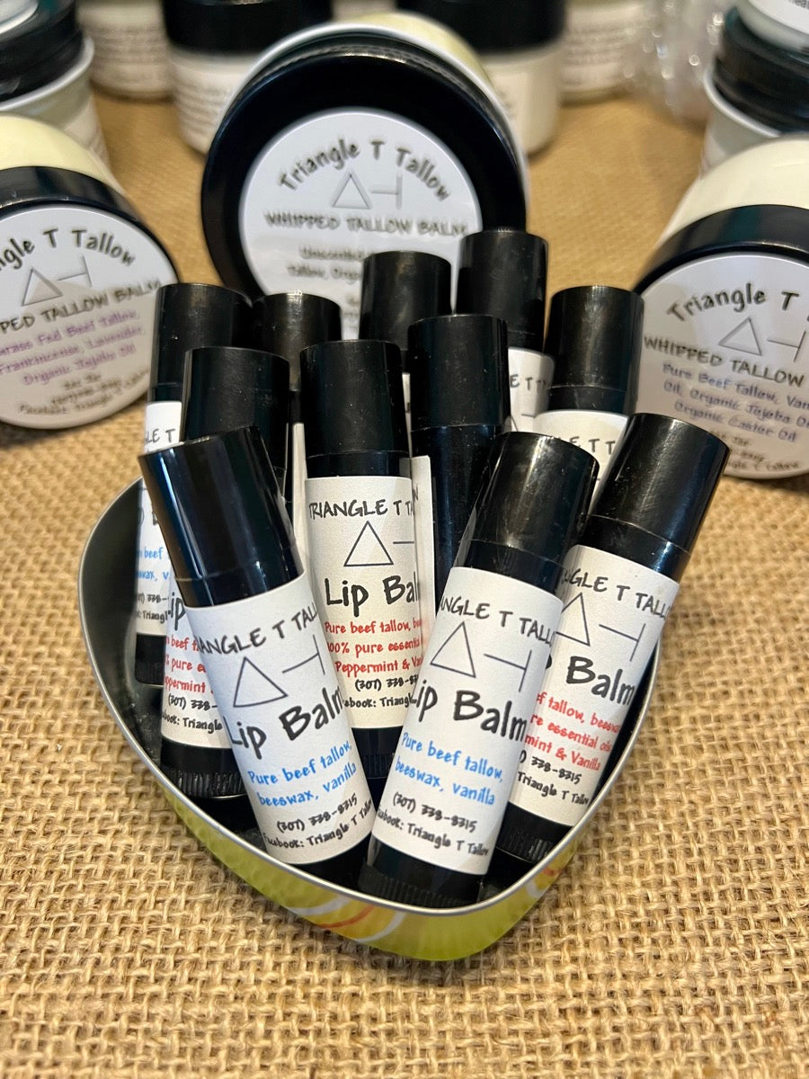 Tallow Lip Balm by Triangle T Tallow