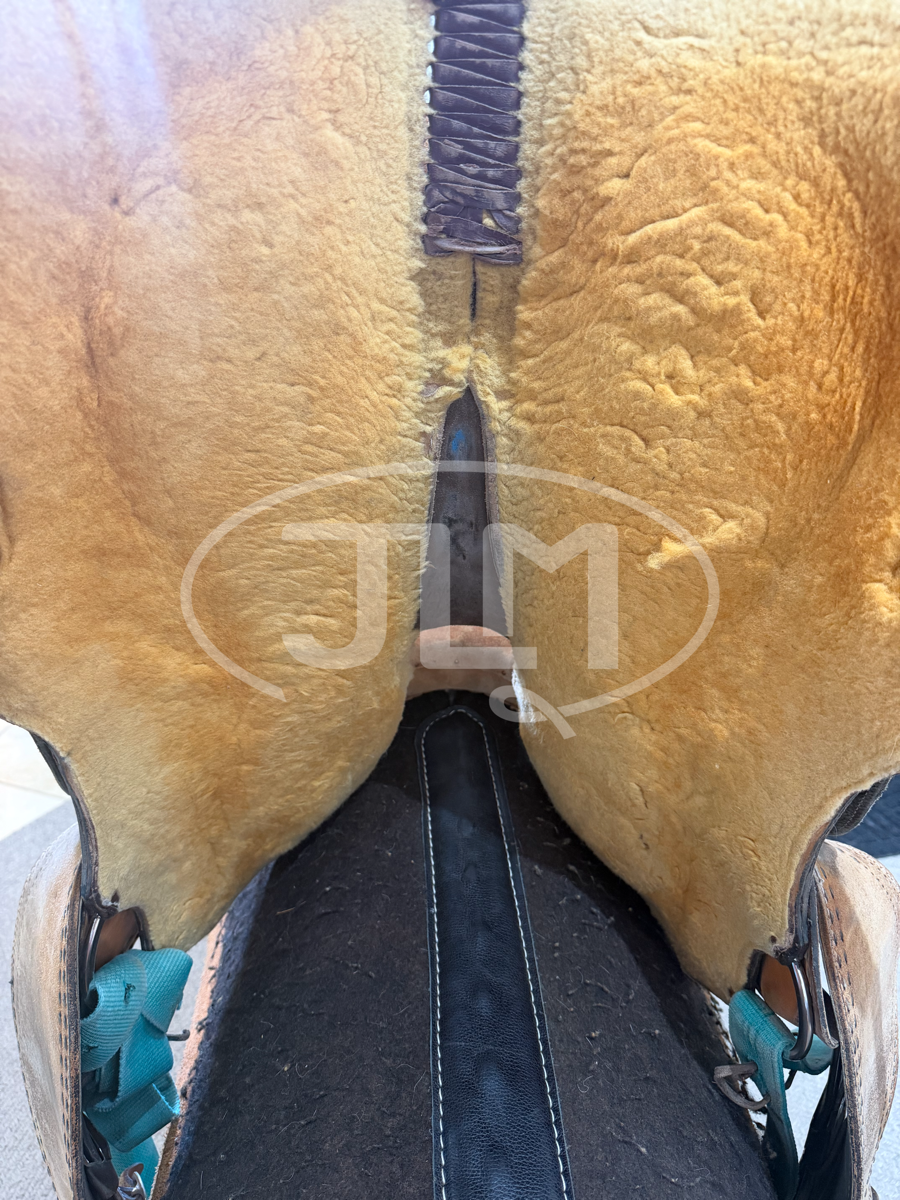 14" Usher Branded Barrel Saddle