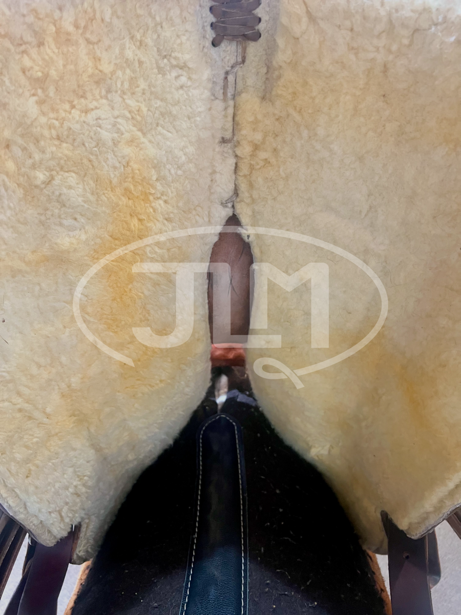 14.5" Jerry Beagley Team Roping Saddle