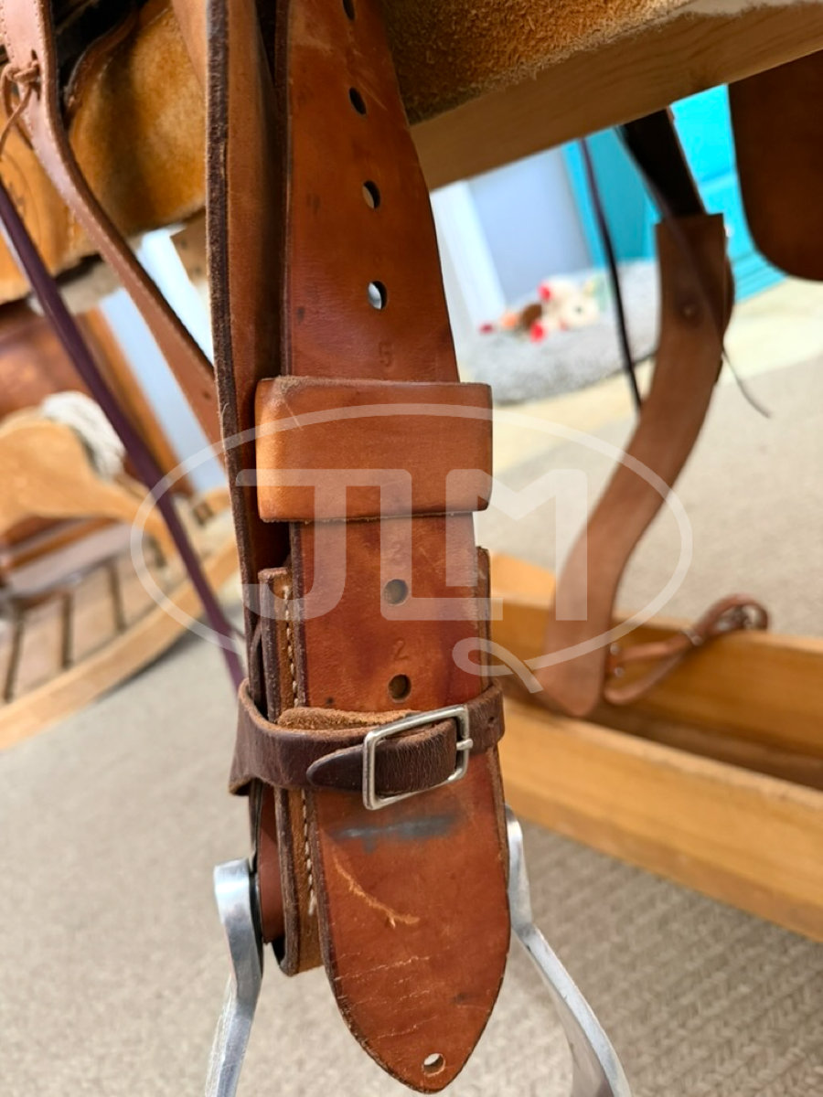 15.5" Billy Cook Barrel Saddle