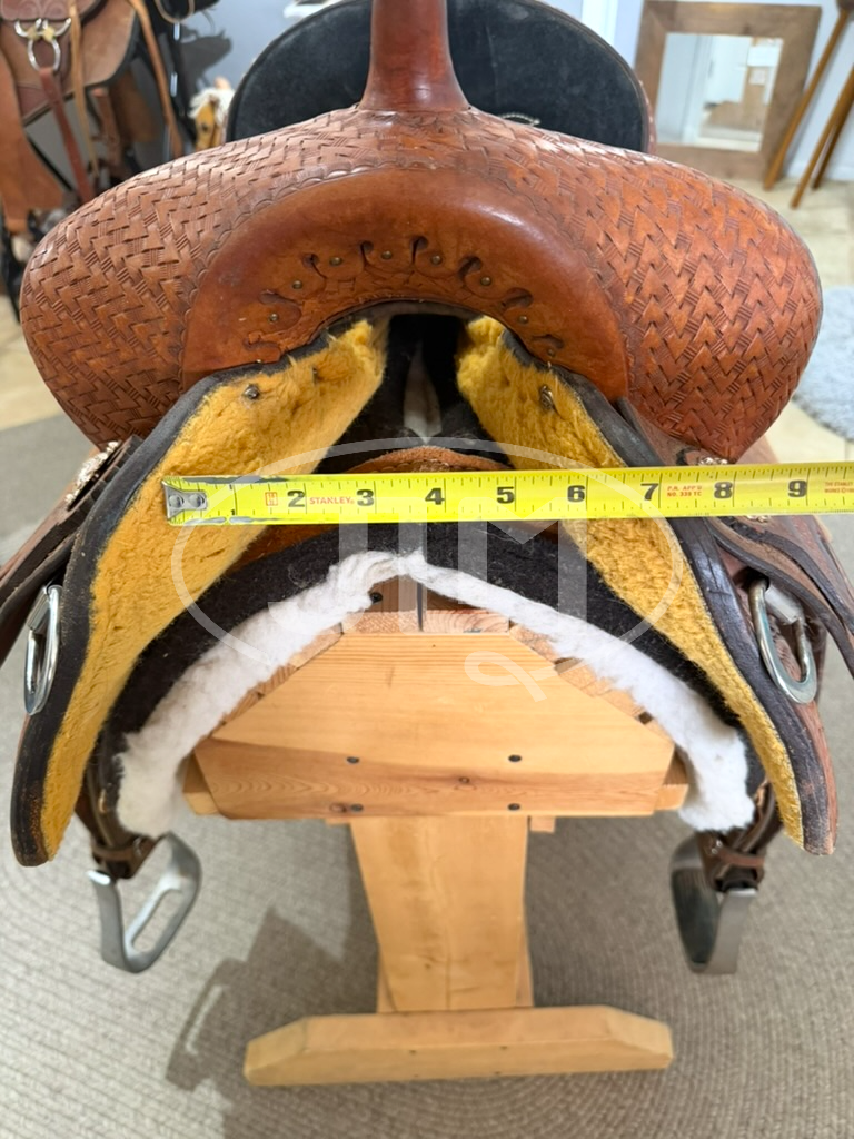 14.5" Double J Lynn McKenzie Nueva Barrel Saddle