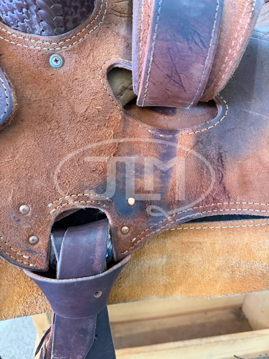 15" Robert Teskey Elite Strip Down Ranch Team Roper Saddle    S1119