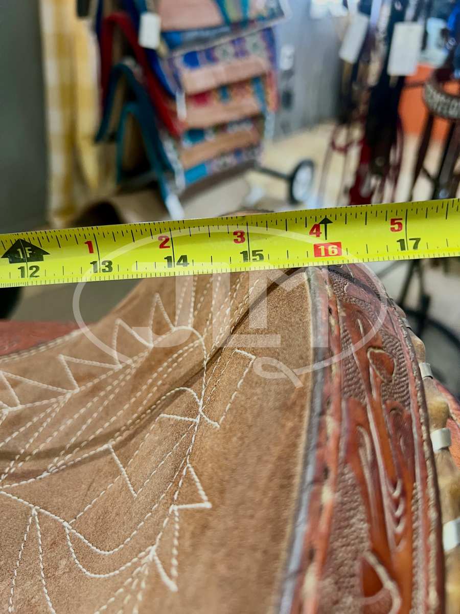 15" Corriente Team Roping Saddle