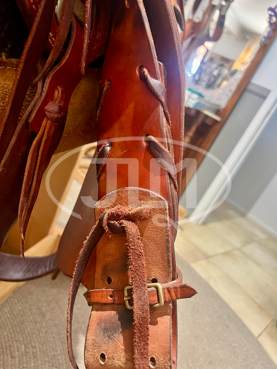 14.5" R. W. Covey Custom Wade Ranch Saddle