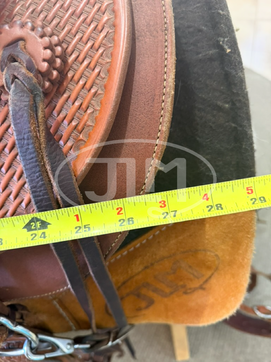 16" Clay Sharp Custom Mule Saddle and Britchen