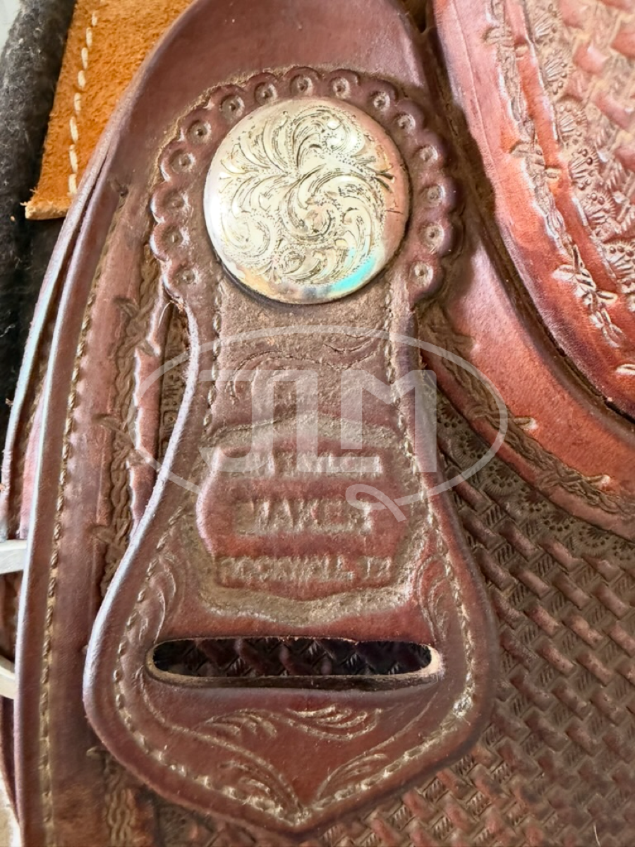 15" Jim Taylor Cowhorse Saddle