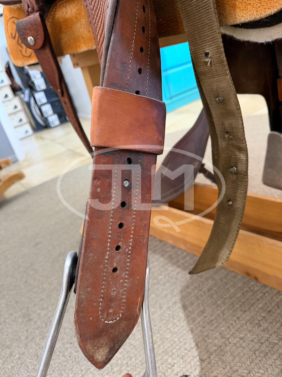 15" Martin Saddlery Team Roper Saddle    S1118