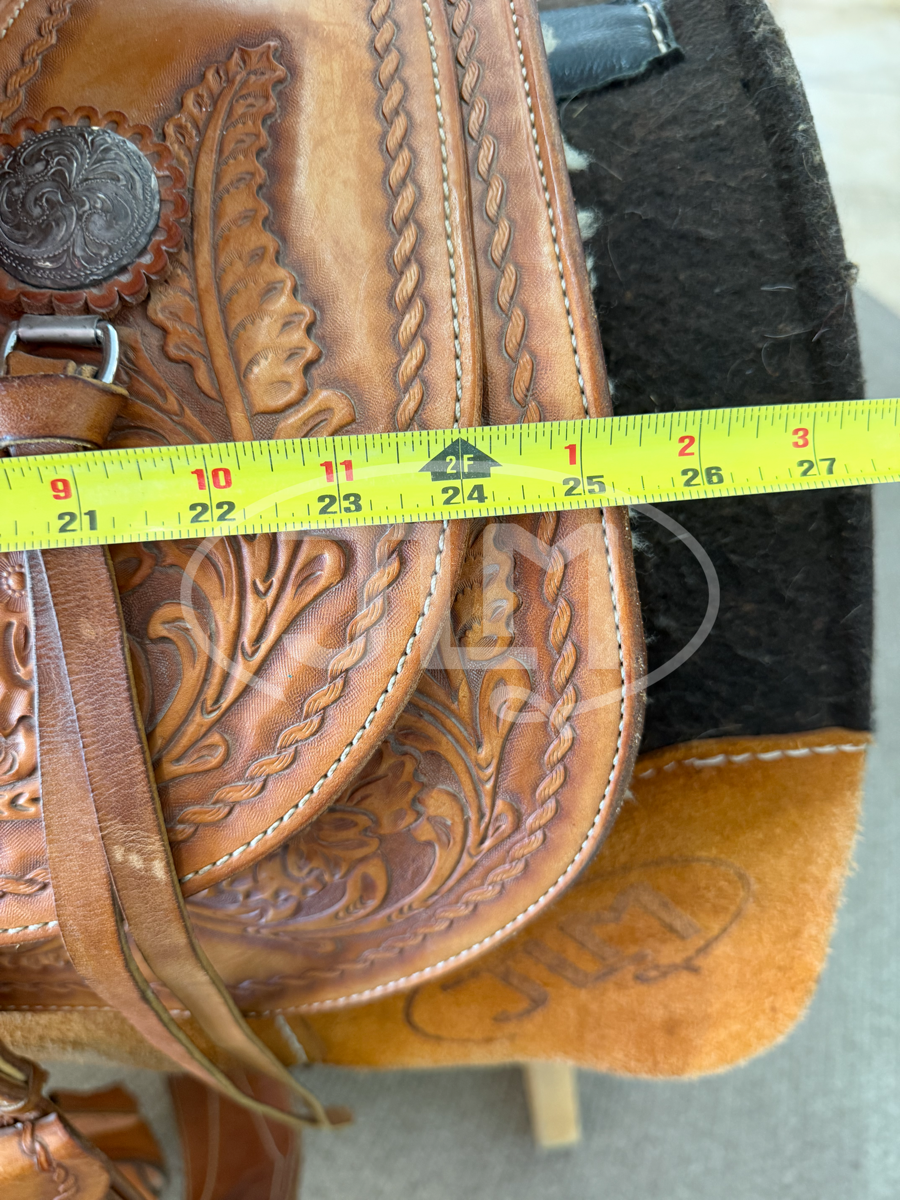 15" Nation Saddlery BJ Nation Ranch Roping Saddle    S1115