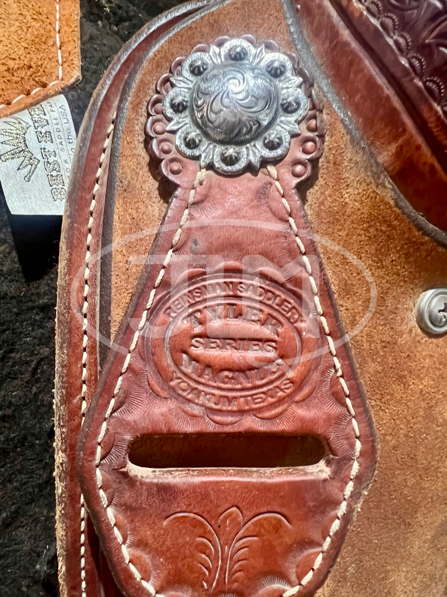 13" Reinsman Tyler Magnus Team Roping Saddle