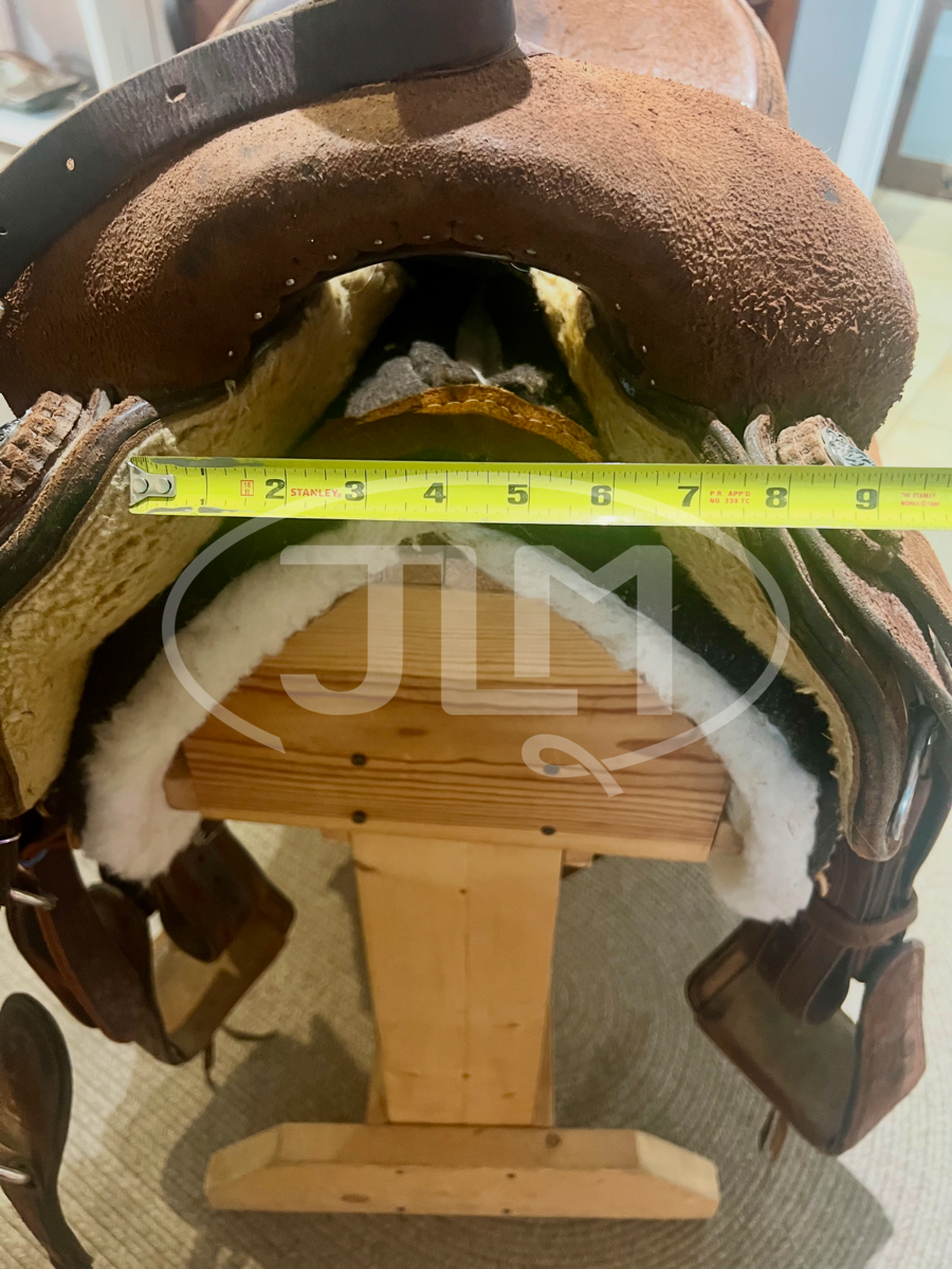 13.5" Smarty Team Roping Saddle
