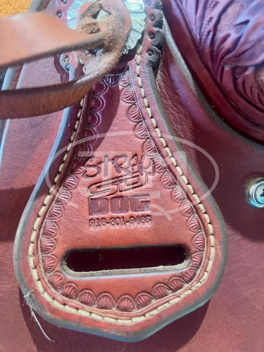 14.5" Stray Dog All Around Breakaway Rope Saddle