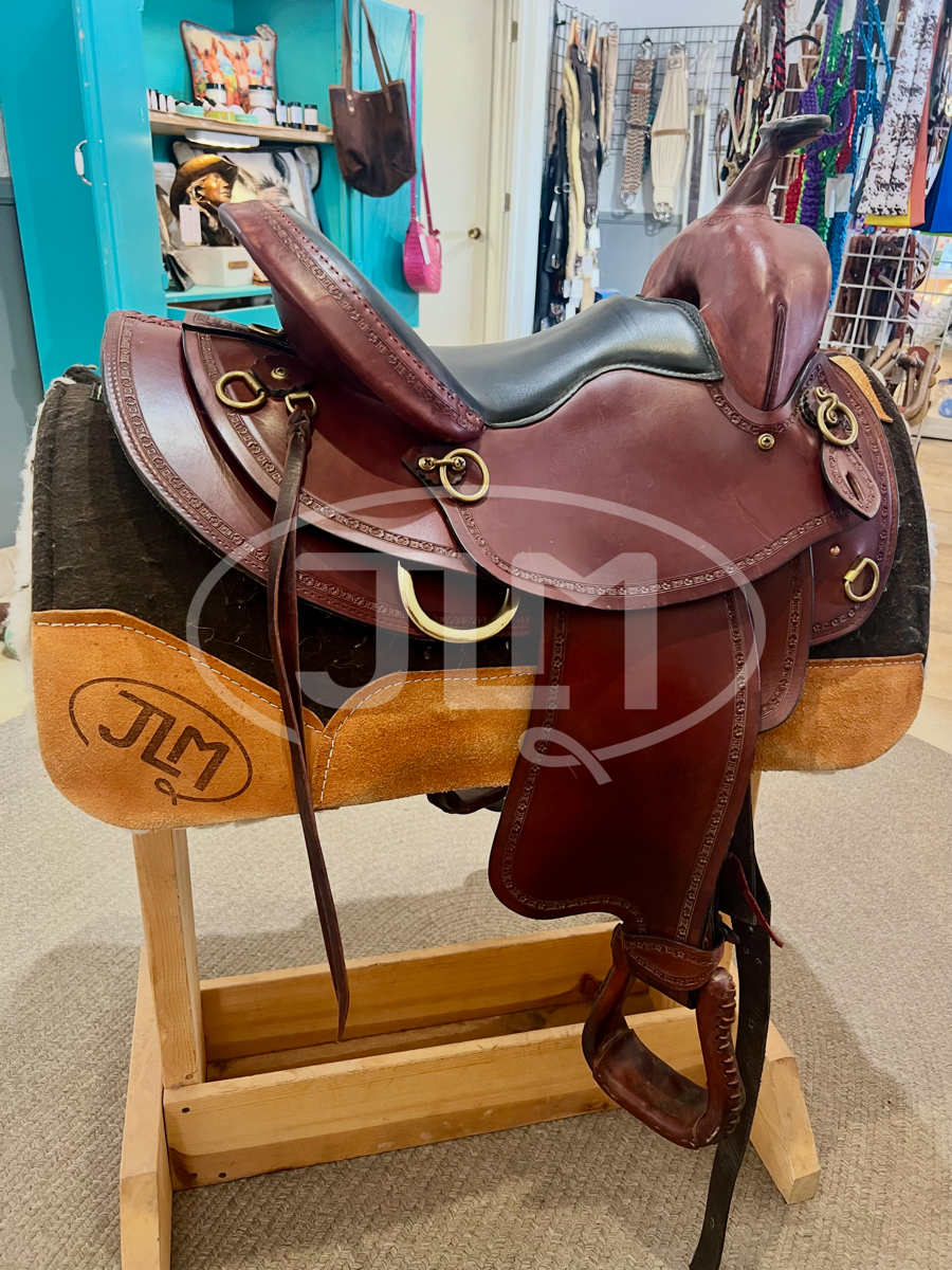 14.5" American Saddlery Texas Best American Hill Country Trail II No 940 Trail Saddle