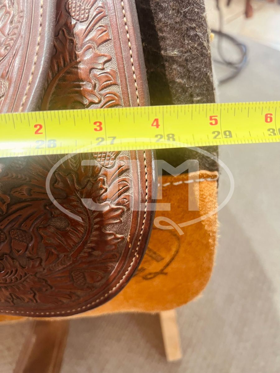 15" Dale Martin Team Roping Saddle