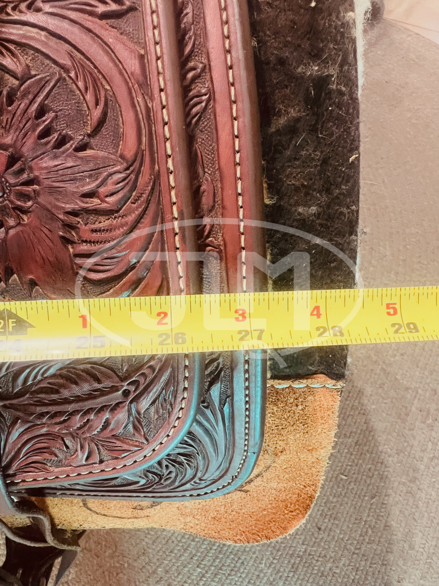 15" Stray Dog All Around Breakaway Rope Saddle