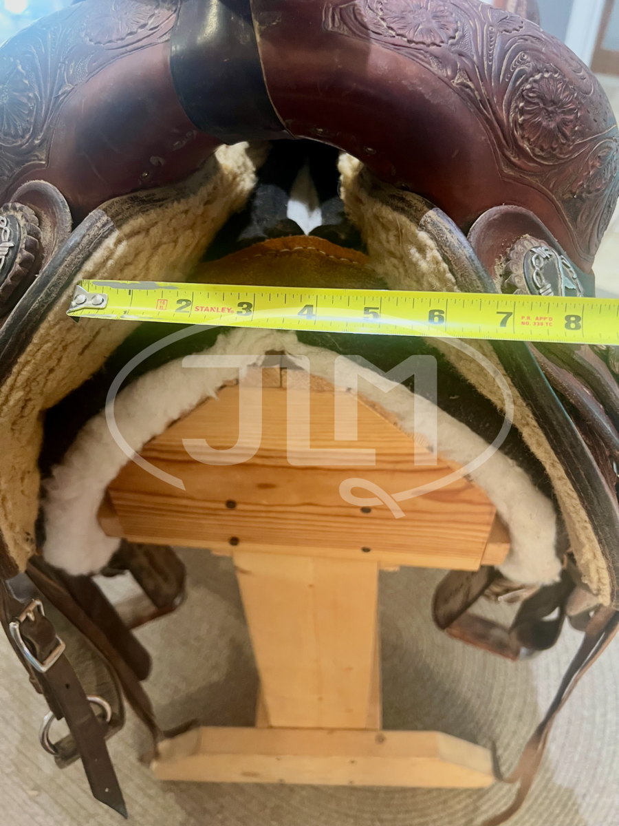 15.5" Bob's Custom Team Roping Saddle