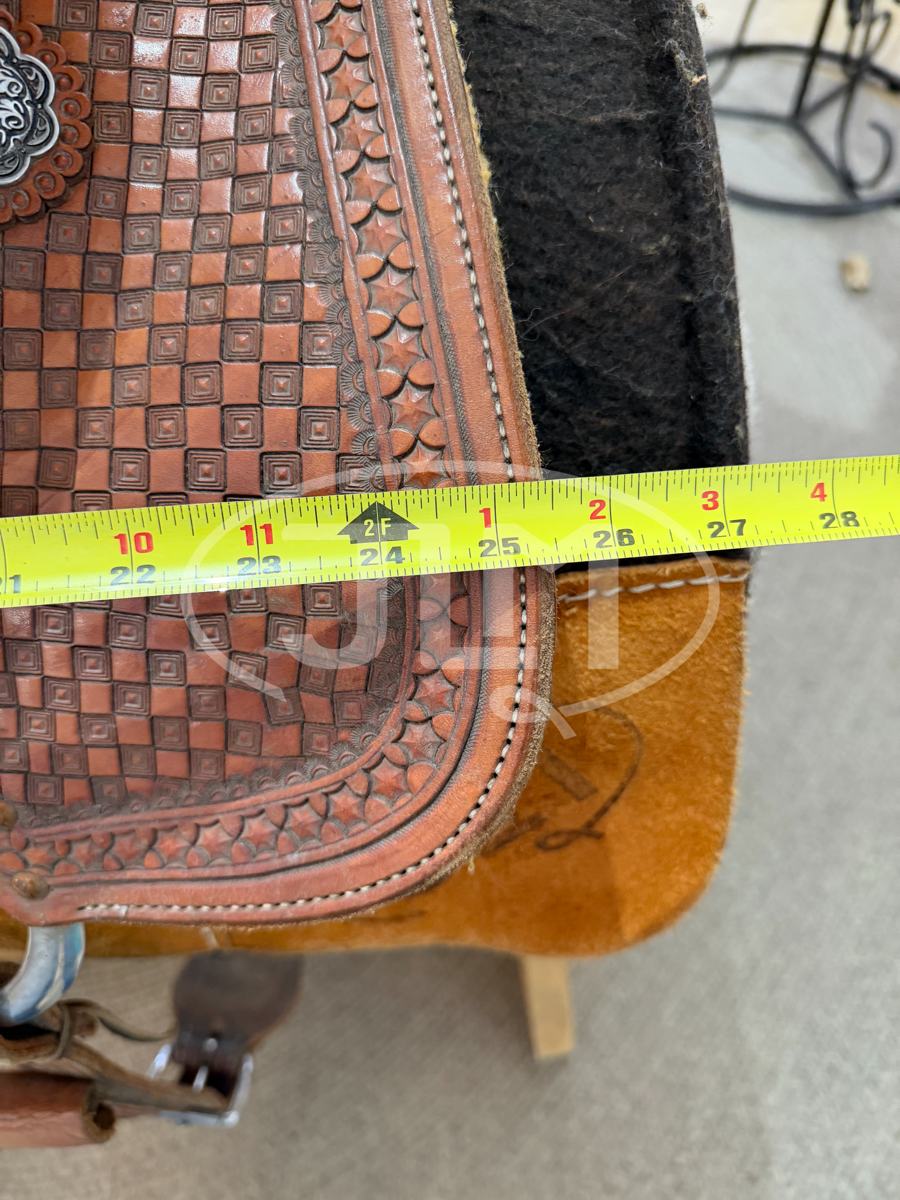 14" Irvine Saddlery All Around Saddle