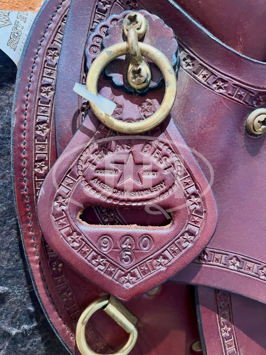 14.5" American Saddlery Texas Best American Hill Country Trail II No 940 Trail Saddle