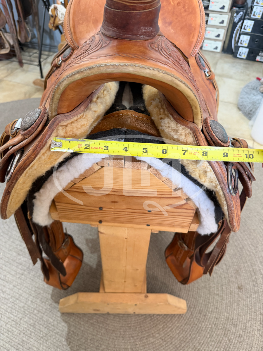 15" Nation Saddlery BJ Nation Ranch Roping Saddle    S1115