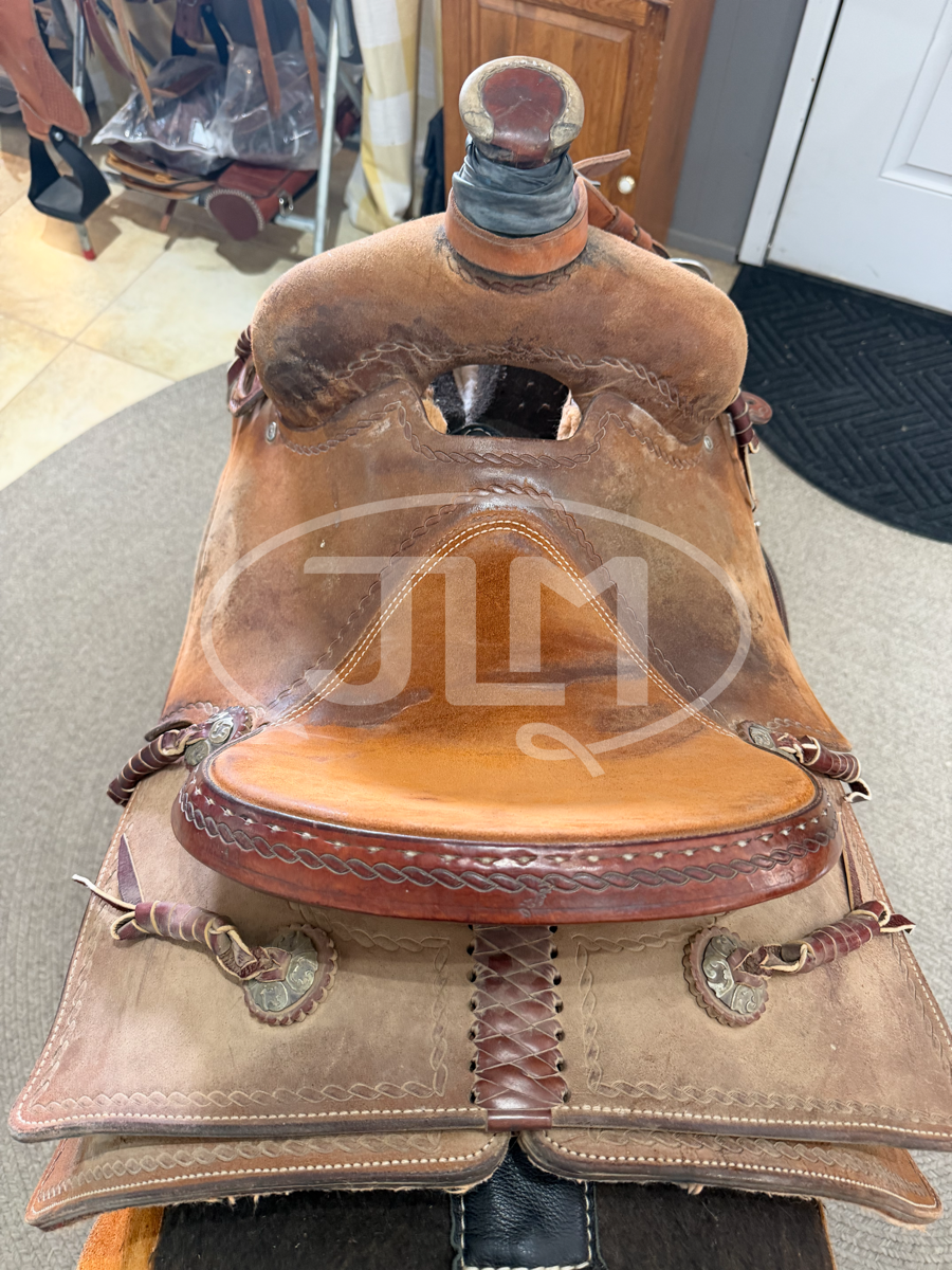 13.25" DHS Brock Hansen Team Roper Saddle