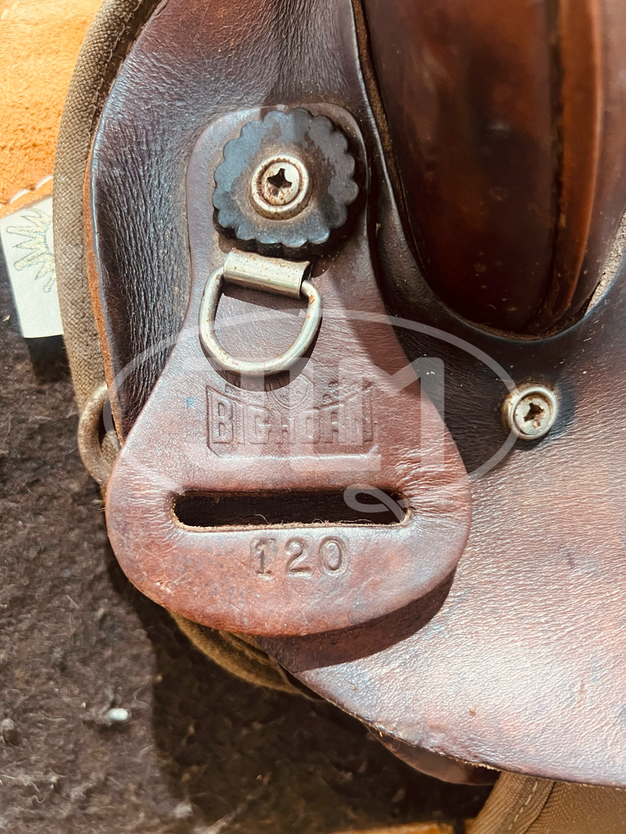 15" Big Horn Center Fire 120 Endurance Trail Saddle