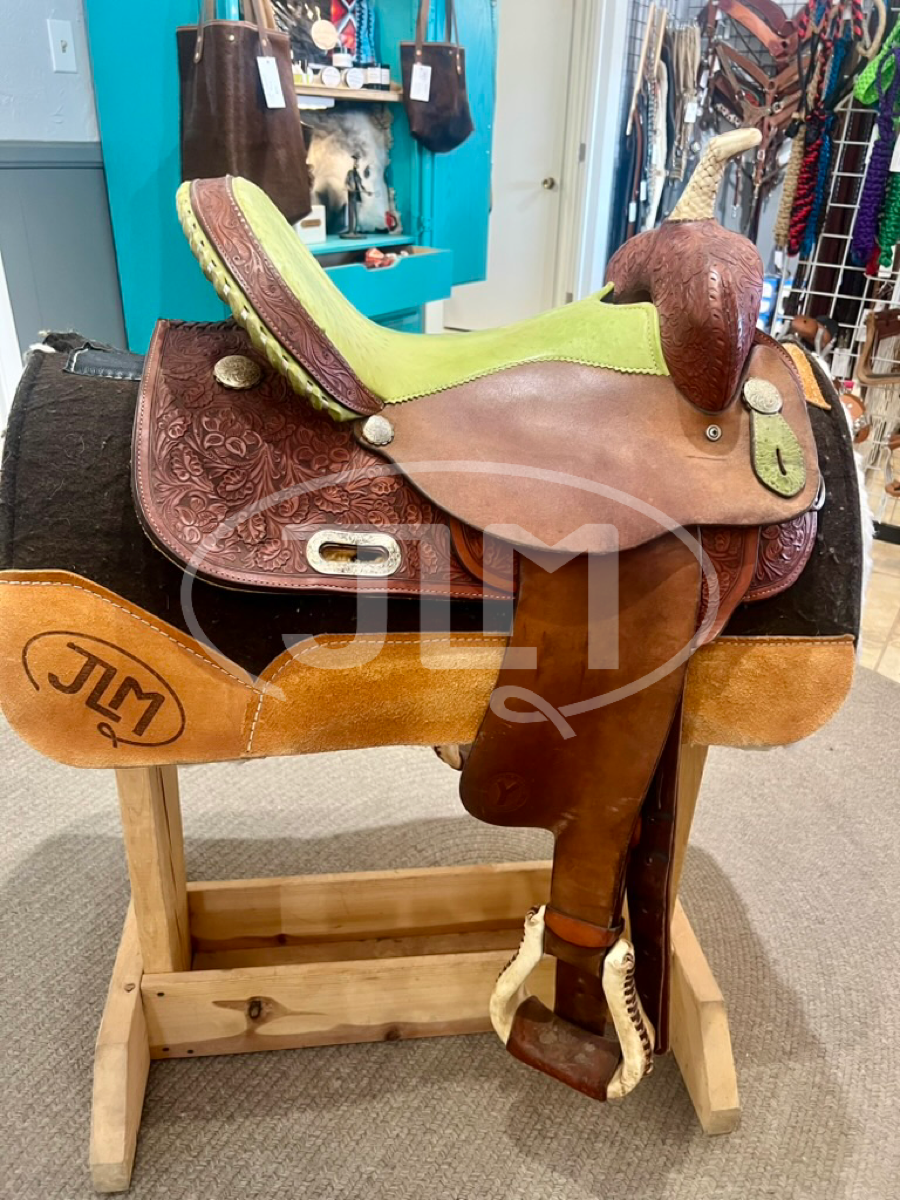 15" Circle Y Barrel Saddle