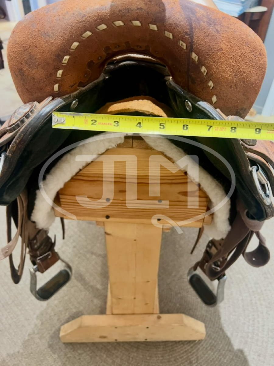 14" X Wide Double J Elite Pro Barrel Saddle