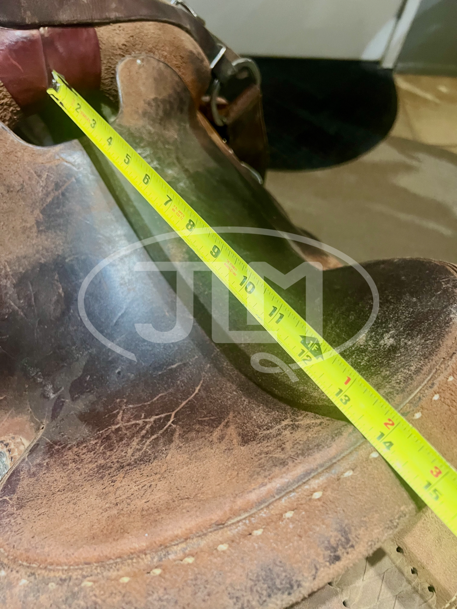 13.5" Smarty Team Roping Saddle