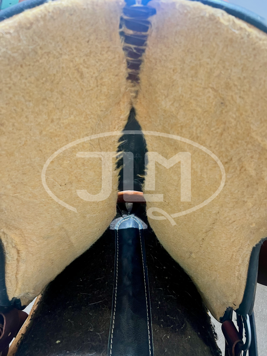 14.5" Circle Y Kelly Kaminski Flex2 Barrel Saddle