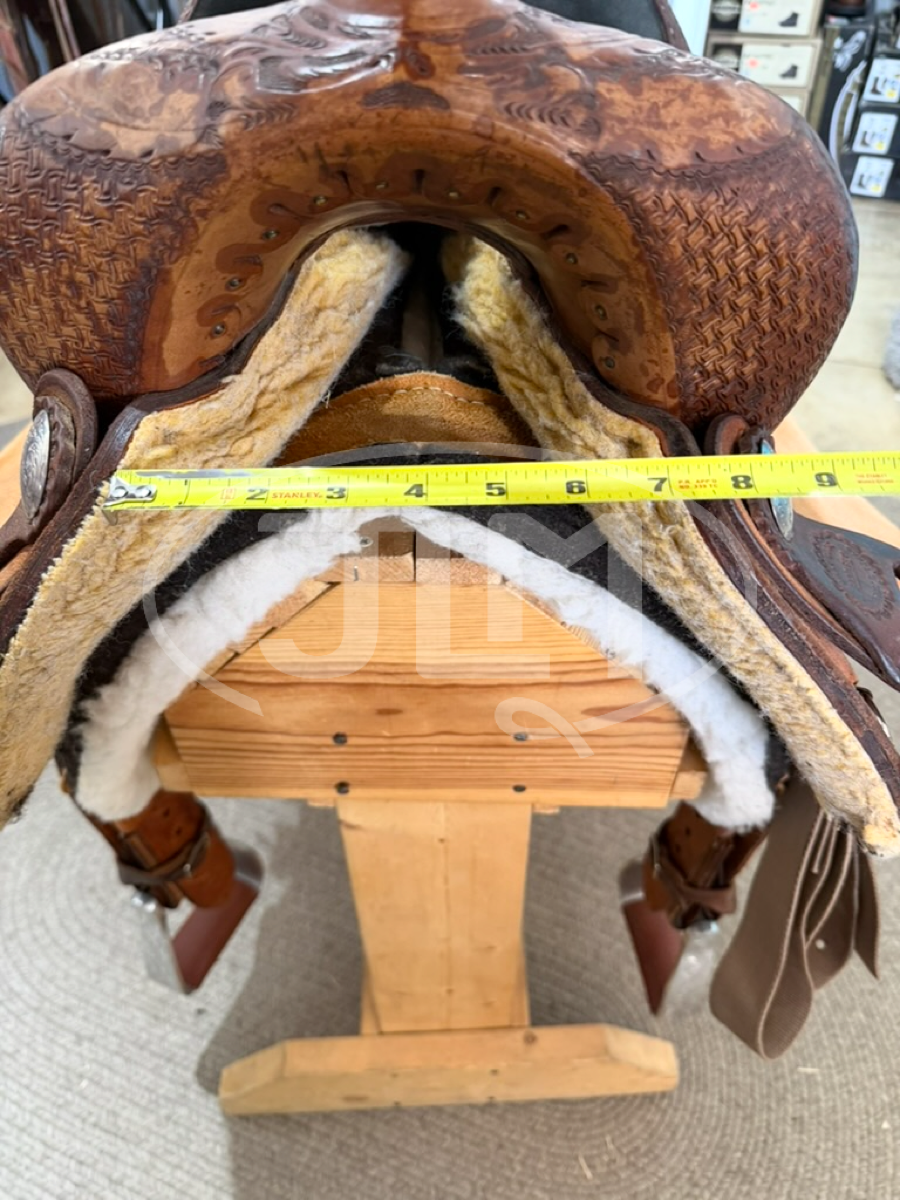 15.5" Billy Cook Barrel Saddle