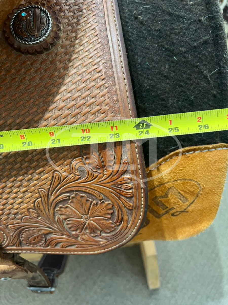 14" Martin Saddlery Crown C Barrel Saddle