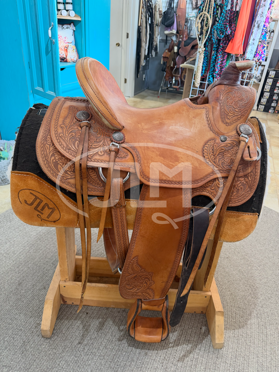 15" Nation Saddlery BJ Nation Ranch Roping Saddle    S1115