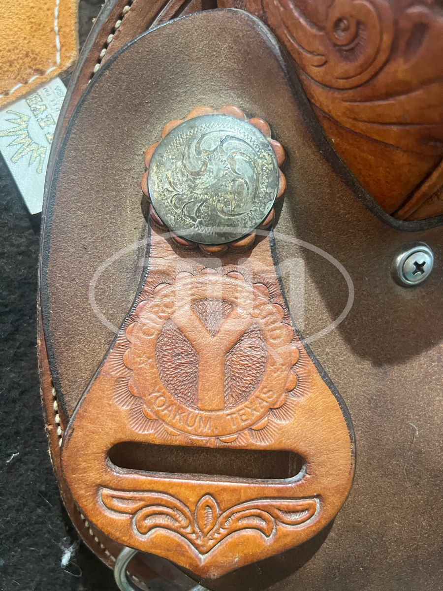14.5" Circle Y Barrel Saddle