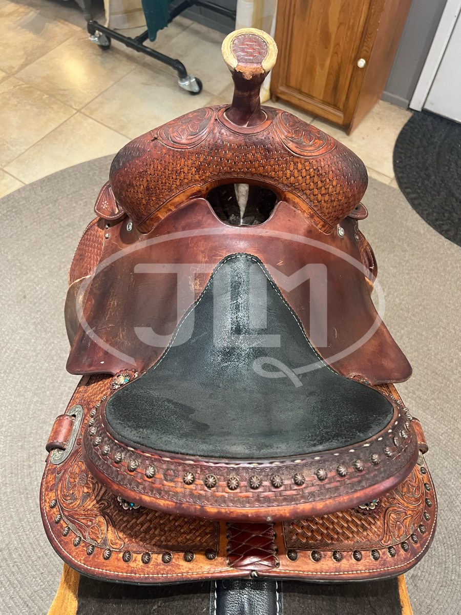 13.5" Cactus Saddlery Marlene McRae Special EFFX Barrel Saddle