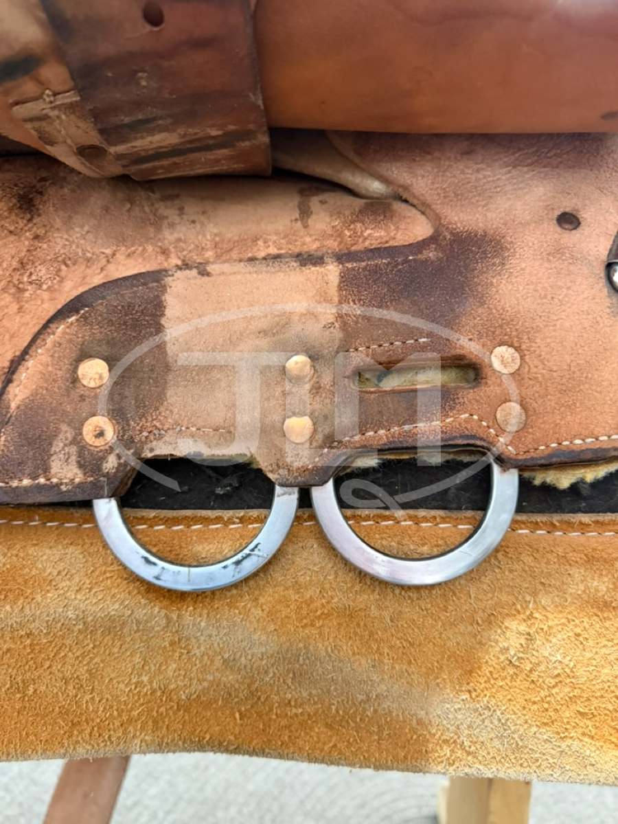 15.5" Billy Cook Barrel Saddle