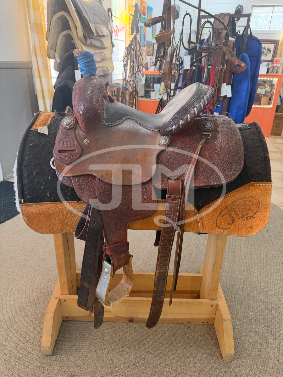 12" DHS Youth Team Roping All Around Saddle