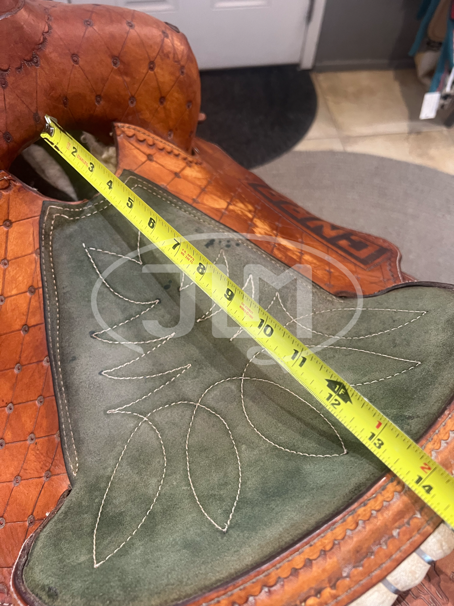 13.5" Robert Yellowhair CNRA Barrel Saddle