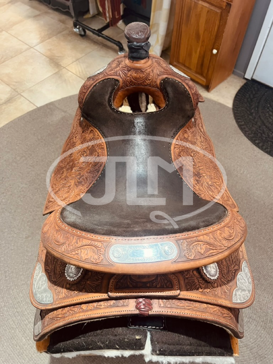 15.5" Bob's Custom Reining Saddle