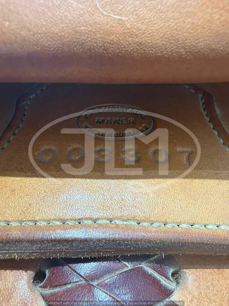 15.5" Reining Saddle by Riata Saddles Wickenburg AZ      S1158